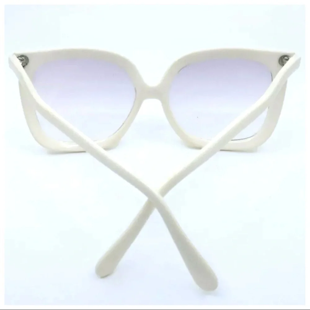 Vintage 1980’s Silhouette White Sunglasses,‎ Mod 70